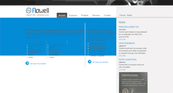 Desktop Screenshot of flowell.be