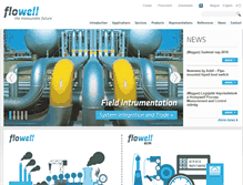 Tablet Screenshot of flowell.hu